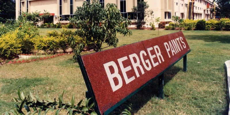Finance executive at Berger Paints Delhi reviewing accounts and managing warehouse operations